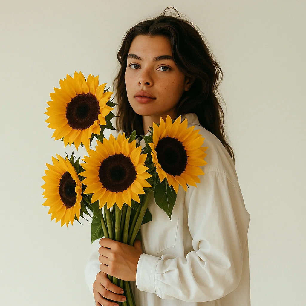 Nuestra promesa en Persa Flores: calidad, frescura y garantía en cada ramo de girasoles y otras flores