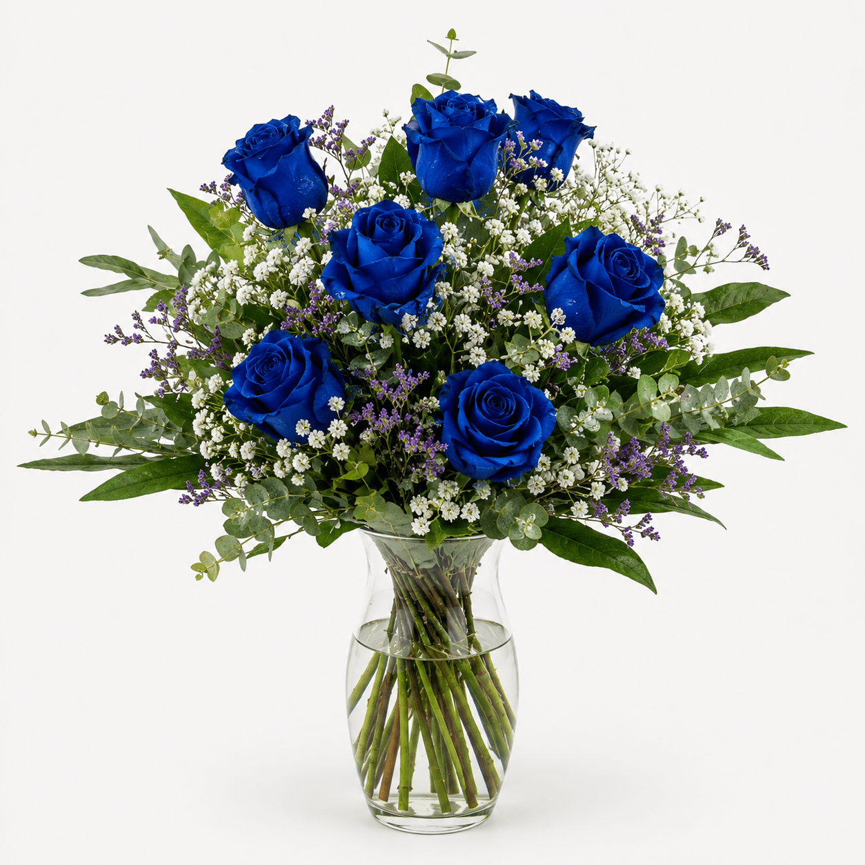 Ramo Azulona – Rosas Azules - Persa Flores