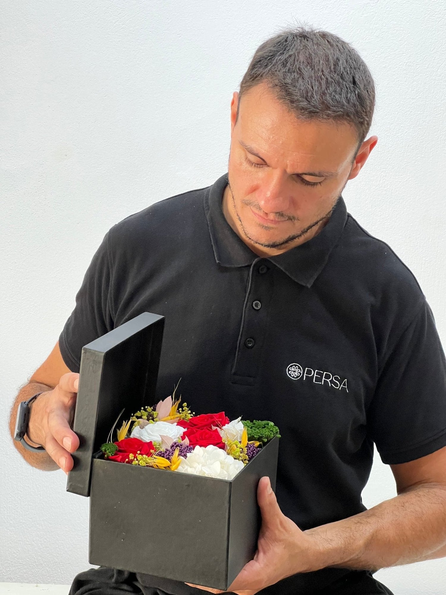 Caja De Rosas - Persa Flores