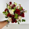 Alma — flores en tonos rojo, blanco, verde | Persa Flores