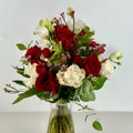Alma — ramo con rosas, rosas rojas, flores mixtas | Persa Flores