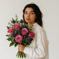 Lavender — ramo con rosas, rosas rosadas, flores mixtas | Persa Flores