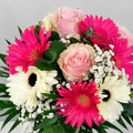 Margarita - Gerberas y Rosas — flores en tonos rosa, amarillo, naranja | Persa Flores