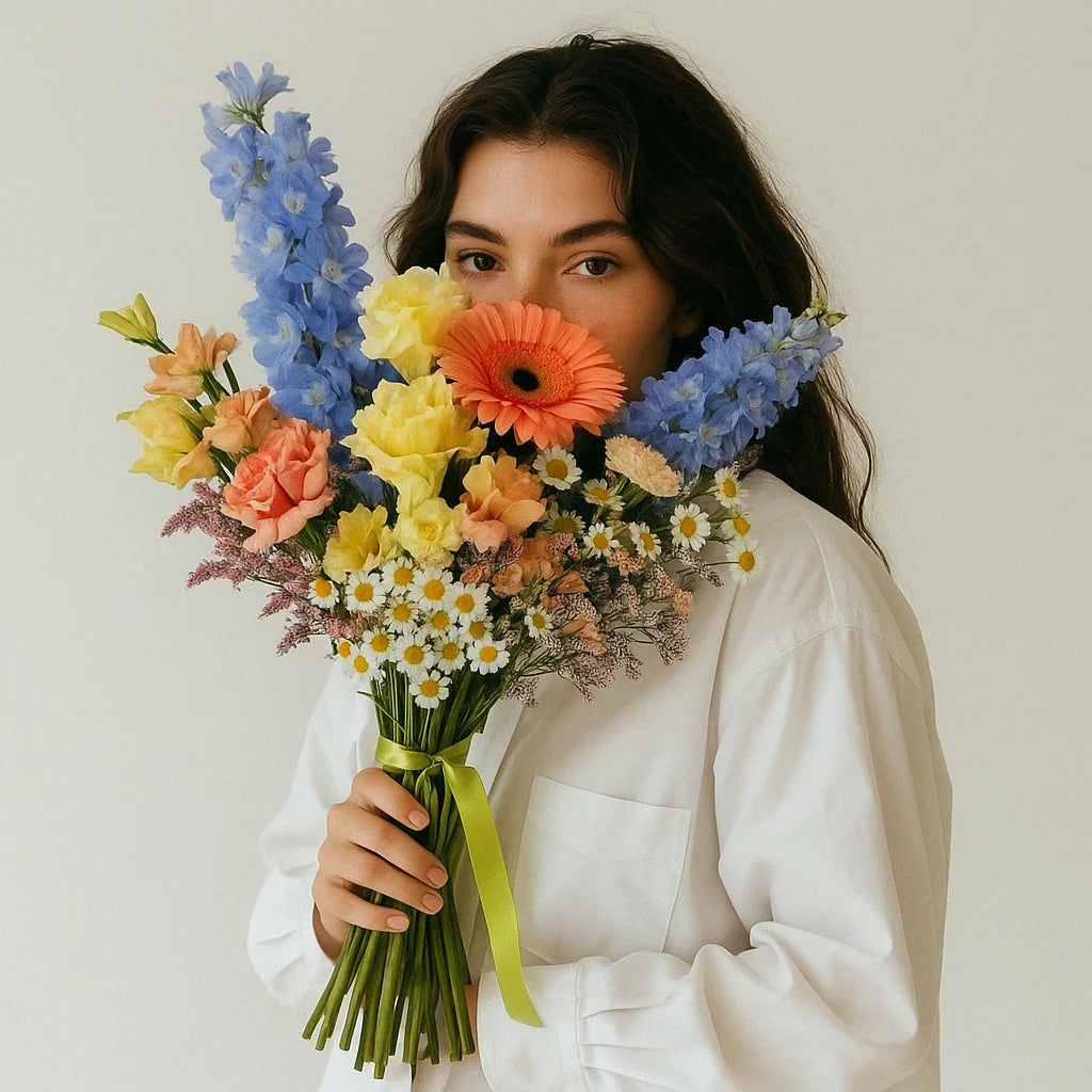 Ramos veraniegos con flores frescas Persa Flores, ideal para regalar emoción