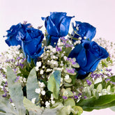 Ramo Azulona – 6 Rosas Azules - Persa Flores