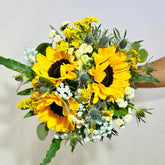 Sueño de Girasoles | Girasoles, Crisantemos Santini, Eryngium. - Persa Flores