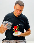 Cúpula Rosa Roja Petit — detalle de rosas en tonos rojo | Persa Flores